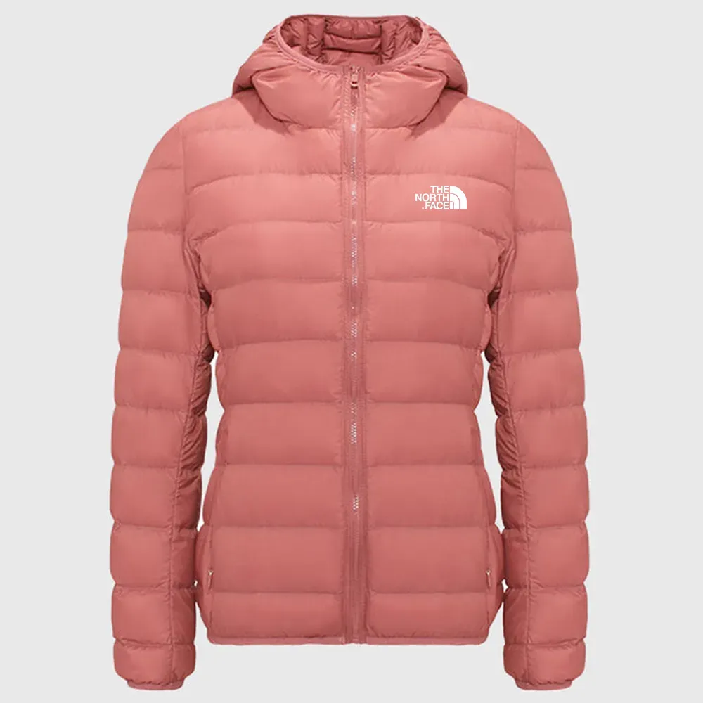 Chaqueta extragrande con capucha y plumón plegable