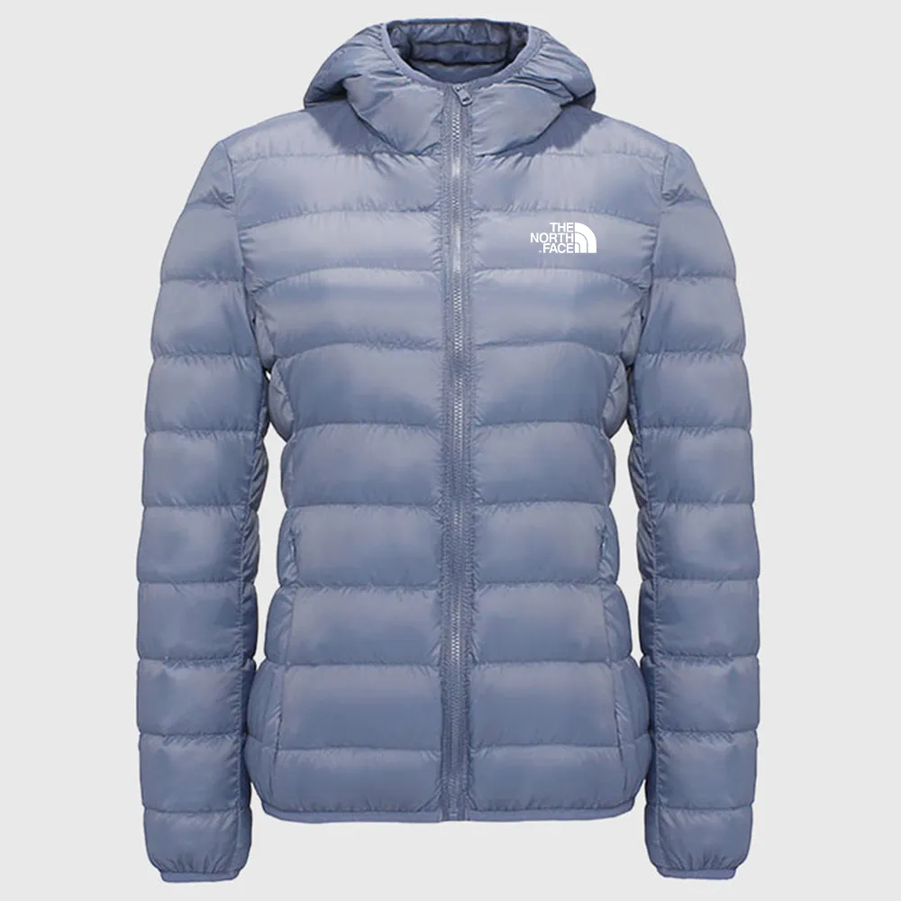 Chaqueta extragrande con capucha y plumón plegable