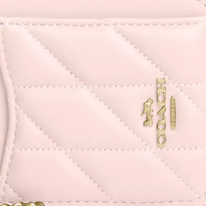 Zip Card Case With Quilting