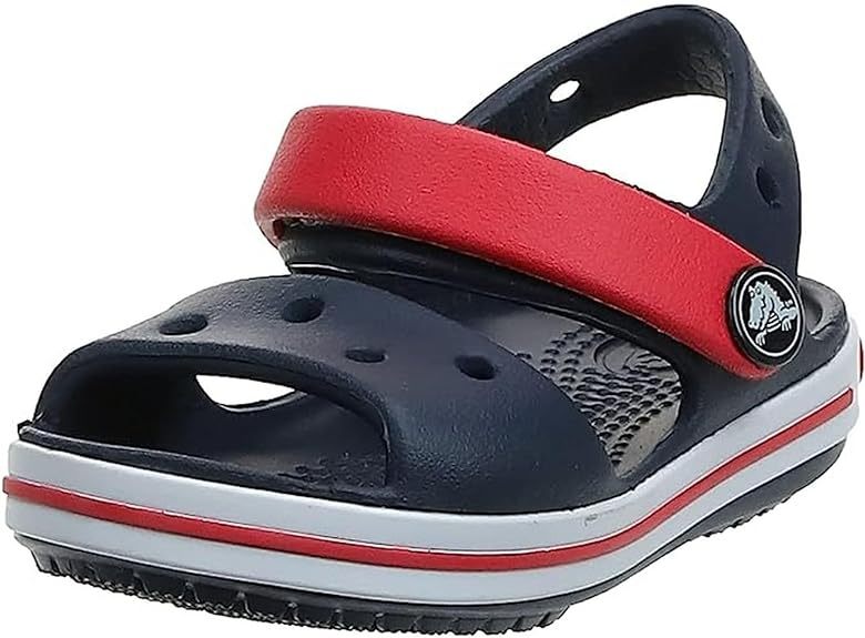 Kids' Crocband Sandal Navy/Red