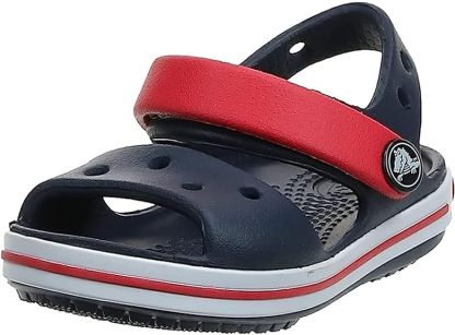 Kids' Crocband Sandal Navy/Red