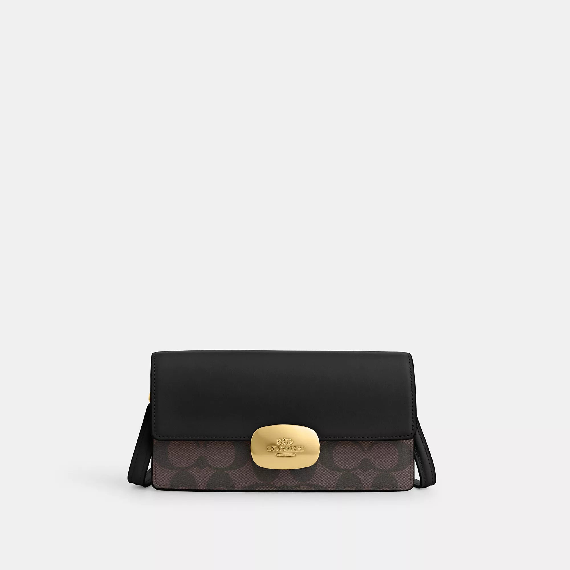 Cotthhach Outlet Eliza Small Flap Crossbody In Signature Canvas