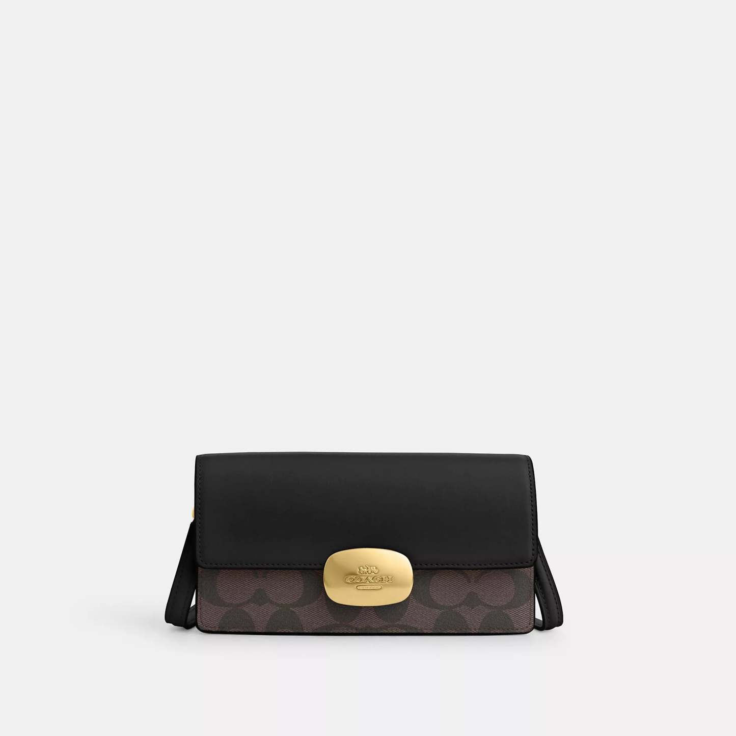 Cotthhach Outlet Eliza Small Flap Crossbody In Signature Canvas