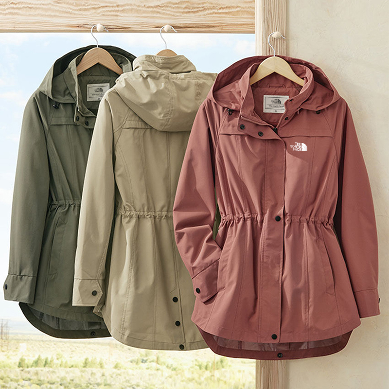 Women's Windproof hooded jacket