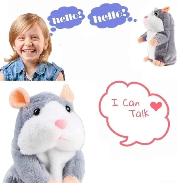 🧸Funny Talking Hamster Plush Toy