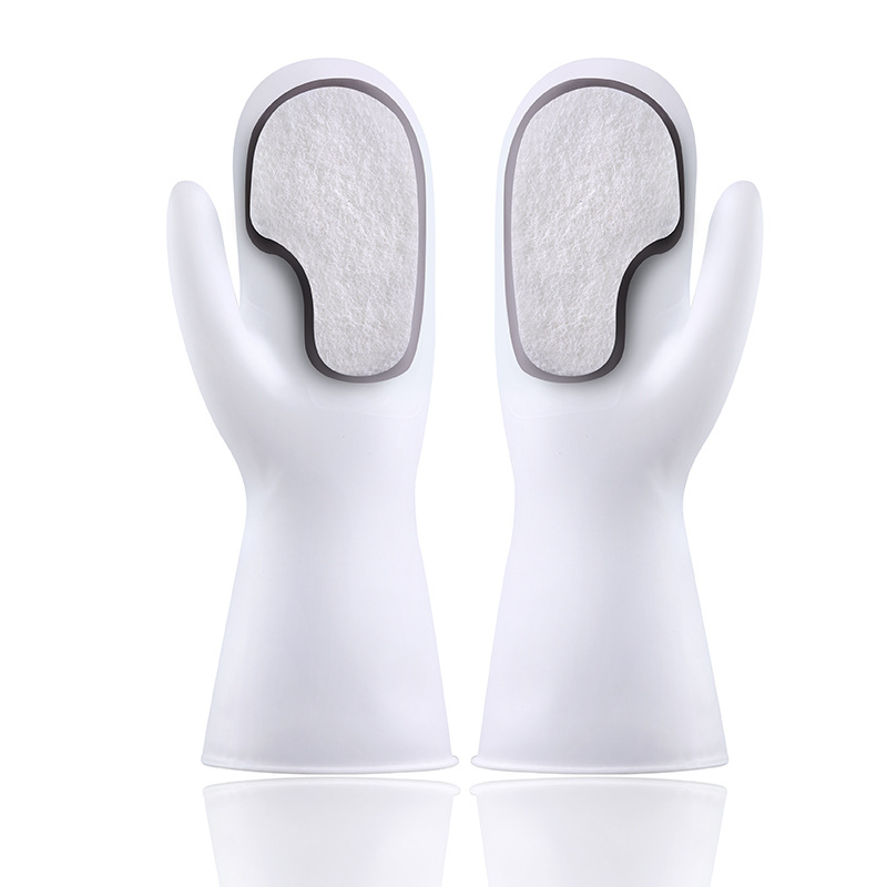 Antypoślizgowe rękawiczki do czyszczenia niezbędne narzędzie do szczotkowania w kuchni