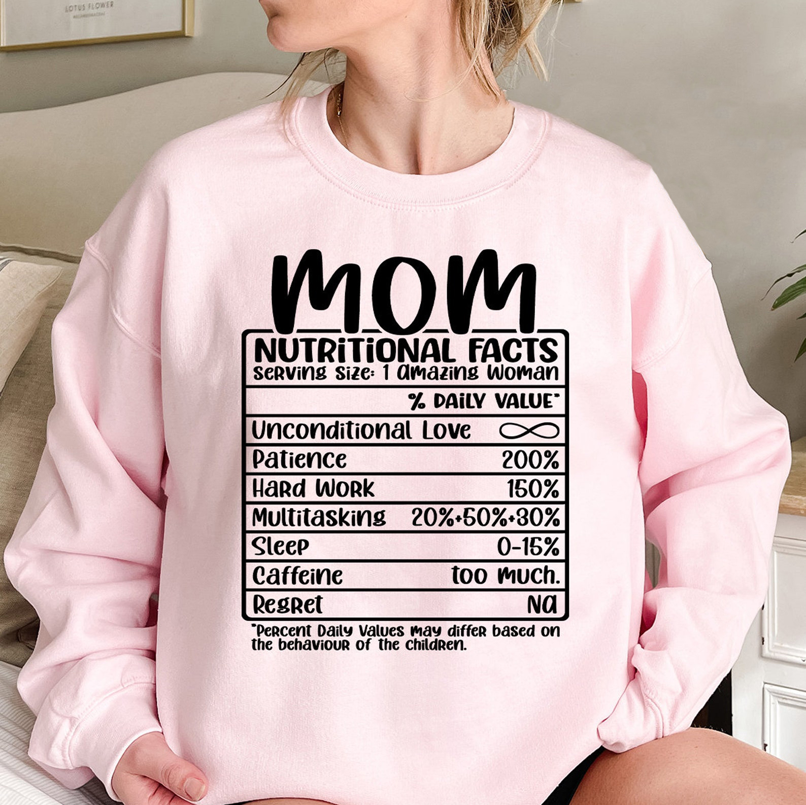 Custom Funny Mom Sweatshirt, Cute Mother's Day Gift
