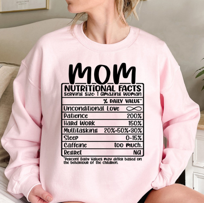 Custom Funny Mom Sweatshirt, Cute Mother's Day Gift