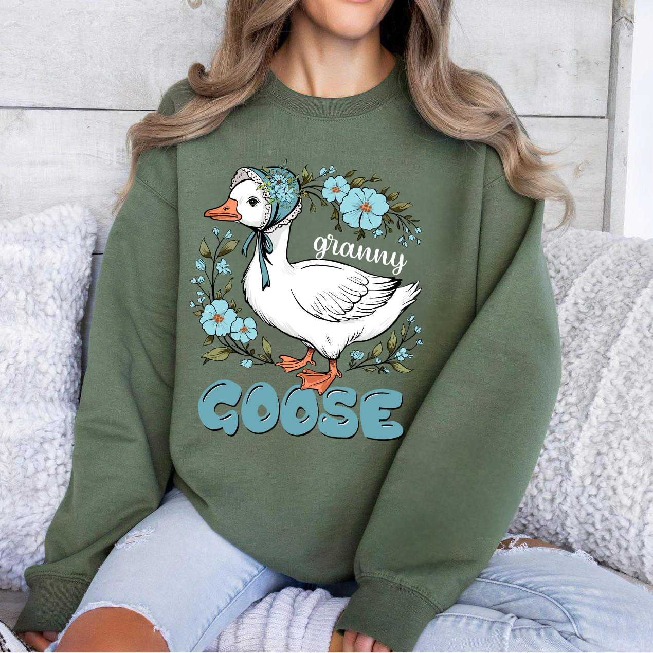 Customized GOOSE Mum Heat Sweatshirt Is The Best Gift For Mom