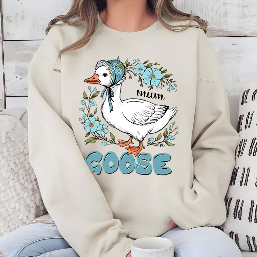 Customized GOOSE Mum Heat Sweatshirt Is The Best Gift For Mom