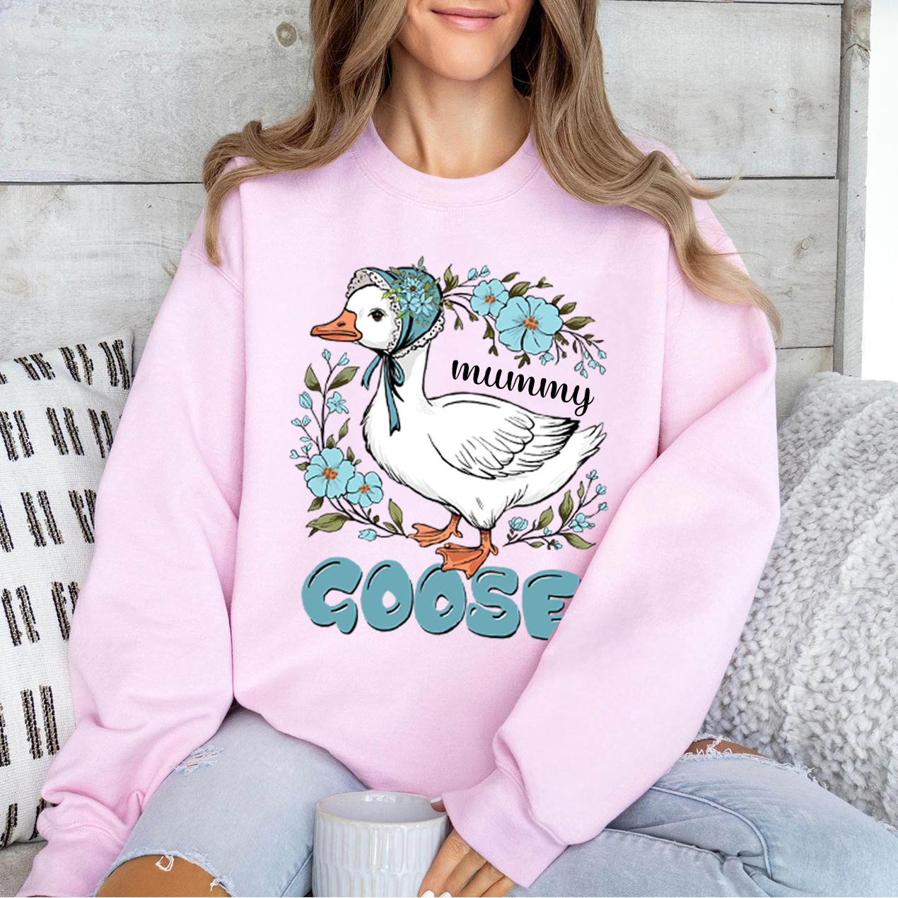Customized GOOSE Mum Heat Sweatshirt Is The Best Gift For Mom