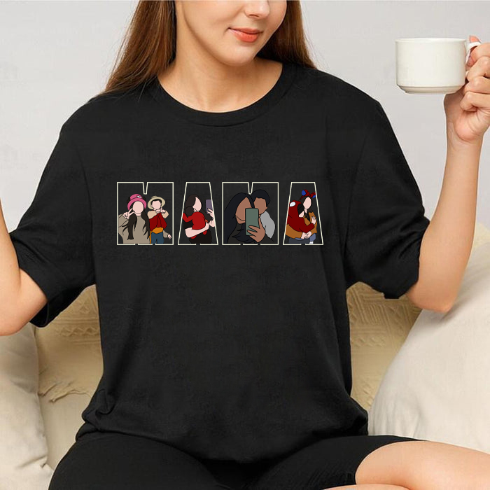 Personalized Dad Portrait Sweatshirt, Custom Photo Sweatshirt Gift For Dad, Fathers Day Gift