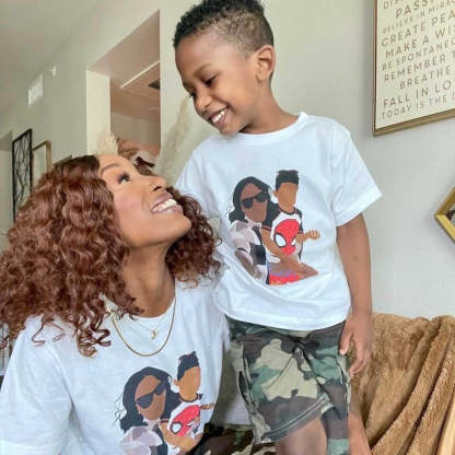 Klamay™ Custom Parent-Child  Photo Tee 💗 Crewneck 💗 Hoodie For Mother's Day Gift