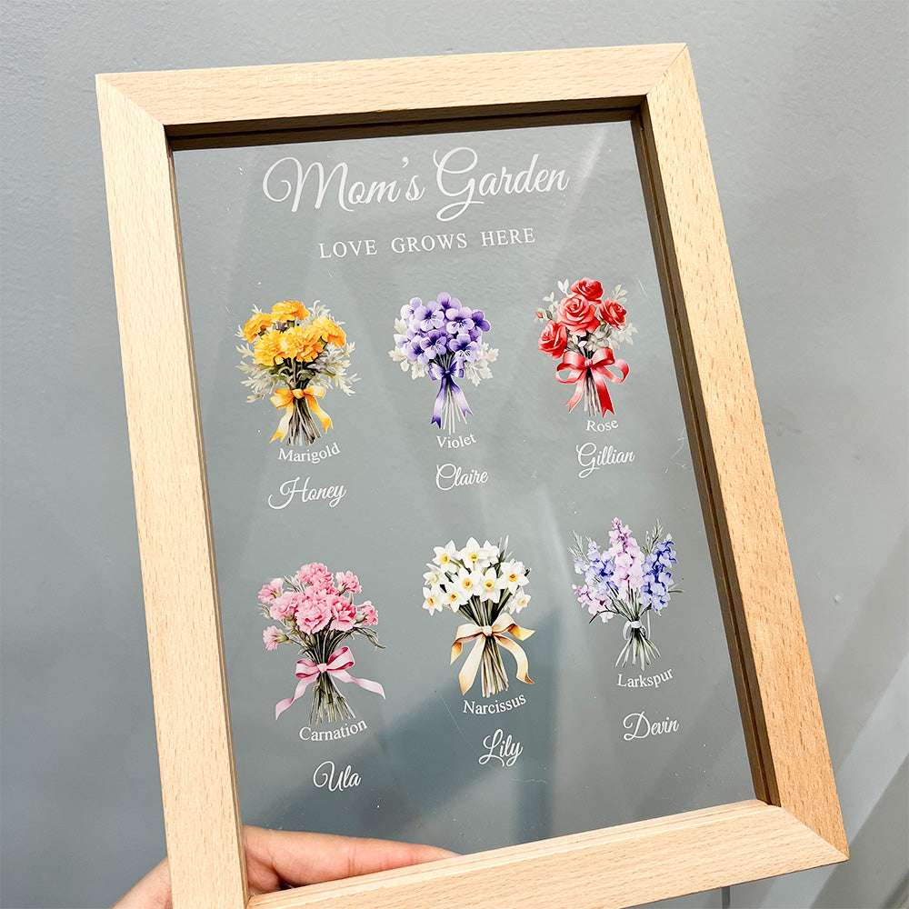 Personalized Birthday Month Bouquet Customized Led Lights - Gifts for 
