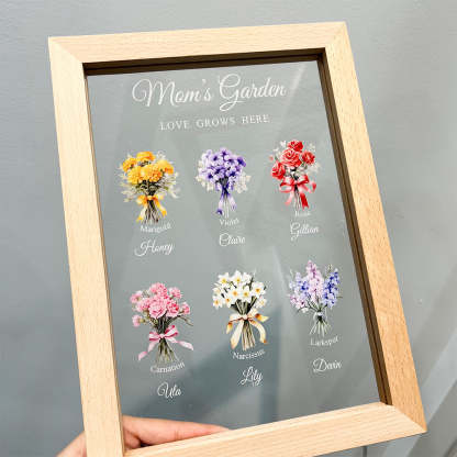 Personalized Birthday Month Bouquet Customized Led Lights - Gifts for 