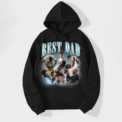 Proud Daddy's Kid! Personalized Retro Rap Tee-Unique Father's Day Present