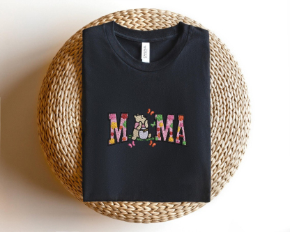 Custom Embroidered Mama Pooh Bear Shirt