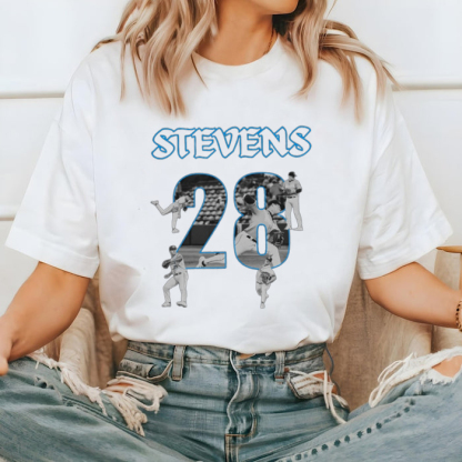 Custom Photo Collage Graphic Tee, Gifts For Sports Lover