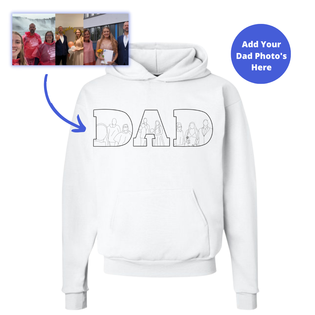 🔥Hot Sale🔥Embroidered Hoodie Father's Day