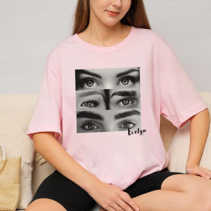 Customized I'm Watching Your Eyes Shirt, Girlfriend Eyes Shirt