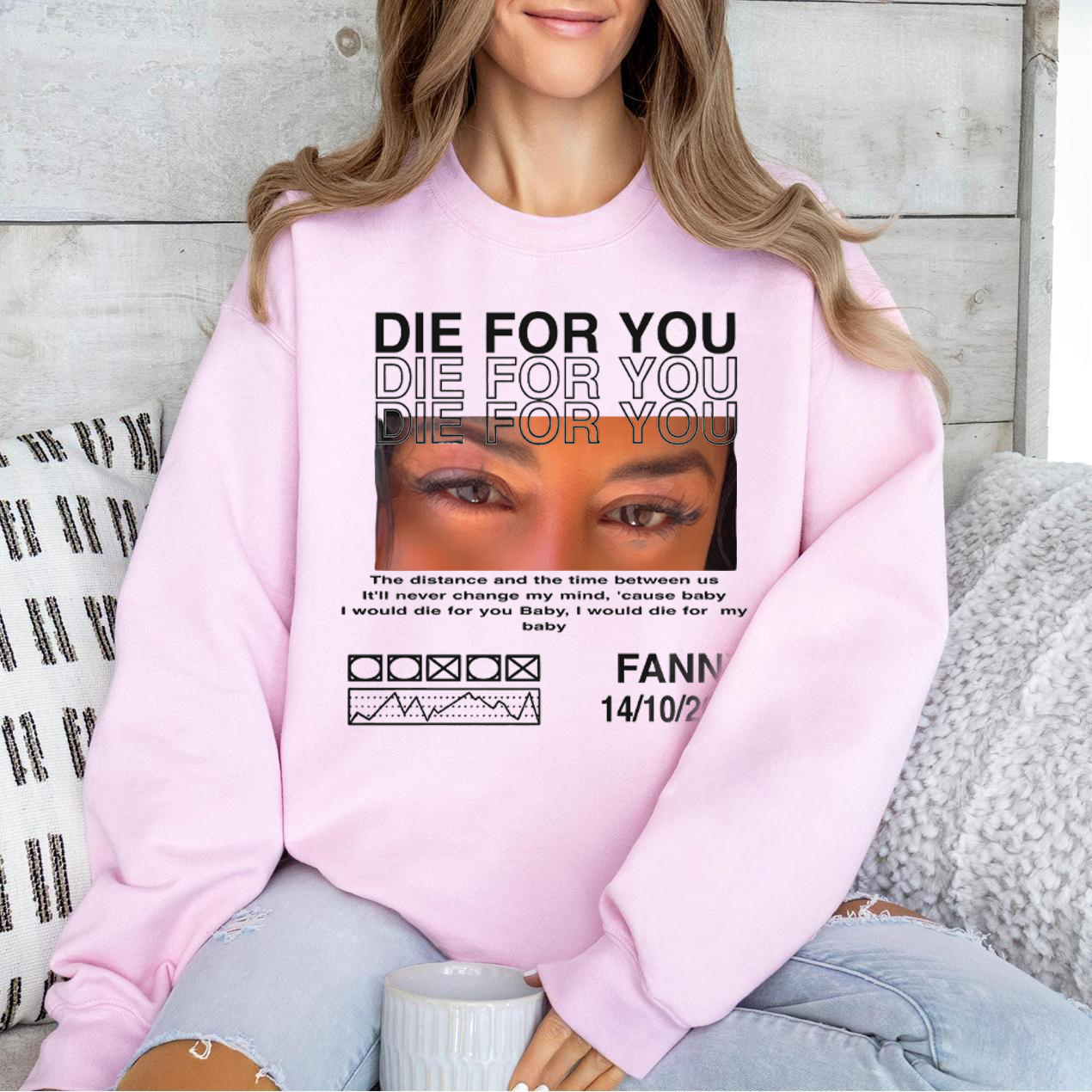 Customized Eye Photo Retro Tee, The Best Choice For Commemorative Gifts