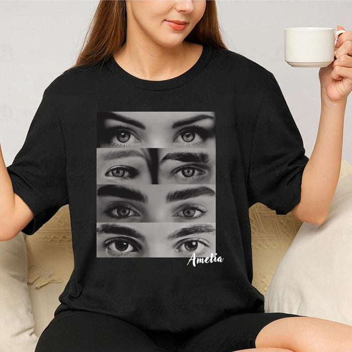 Customized I'm Watching Your Eyes Shirt, Girlfriend Eyes Shirt