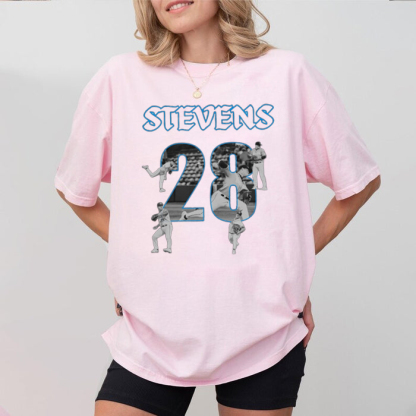 Custom Photo Collage Graphic Tee, Gifts For Sports Lover