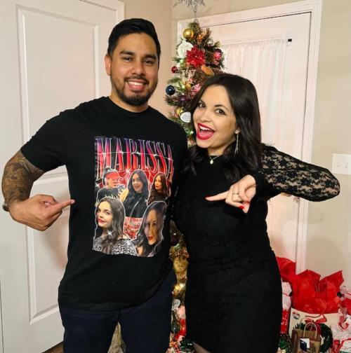 Custom Vintage Couple Photo Tee