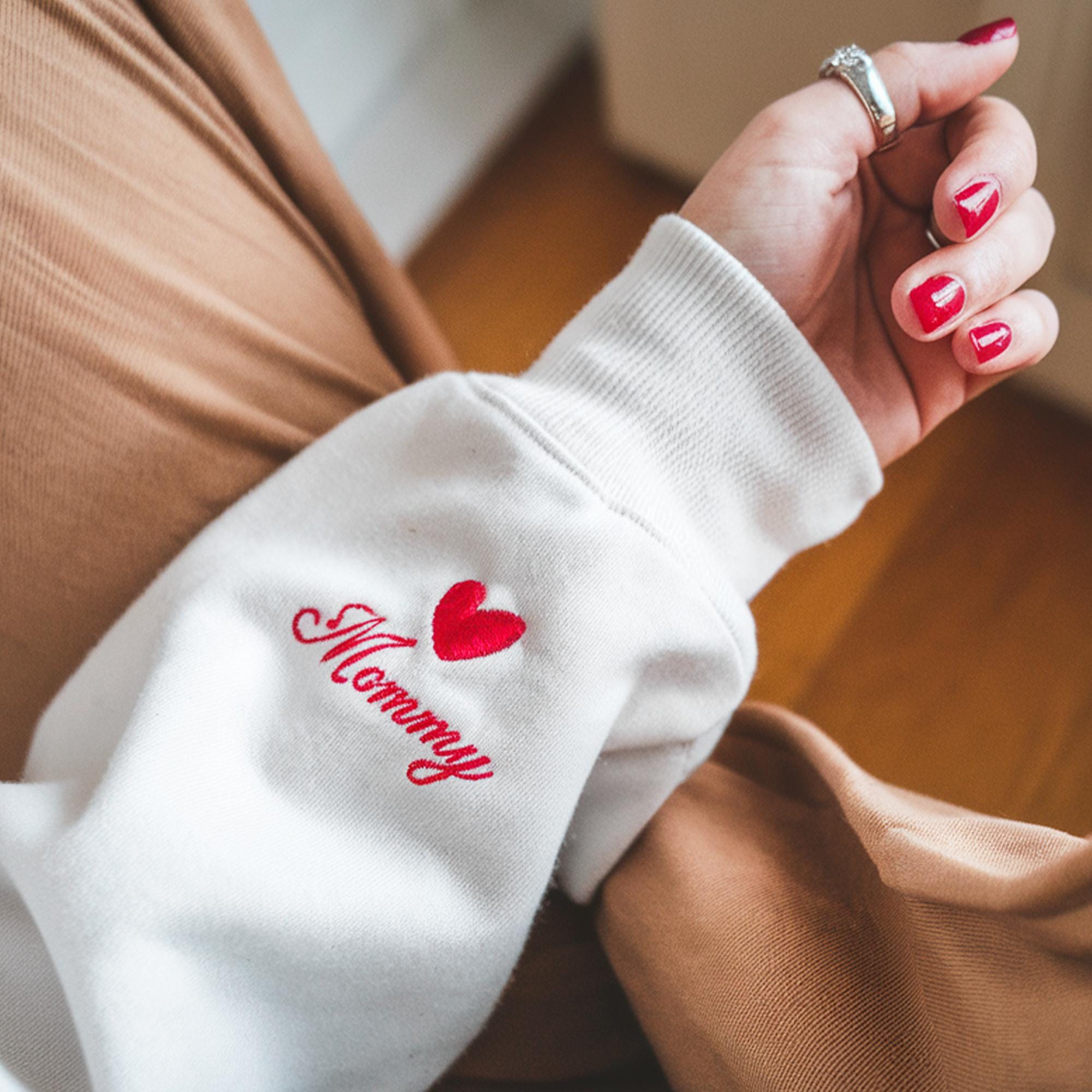  Custom Mama Duck Sweatshirt Mama Duck With Duckling Sweater Varsity Mama Personalized Name Crewneck Mama Est Year Crewneck