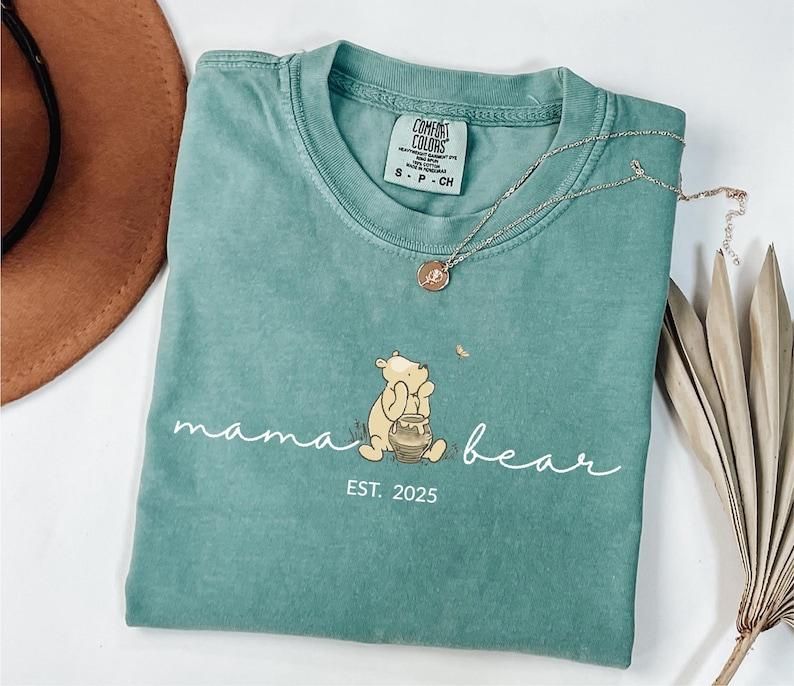 Personalized Mama Bear Sweatshirt/Hoodie With Est Year, Gift For Mom