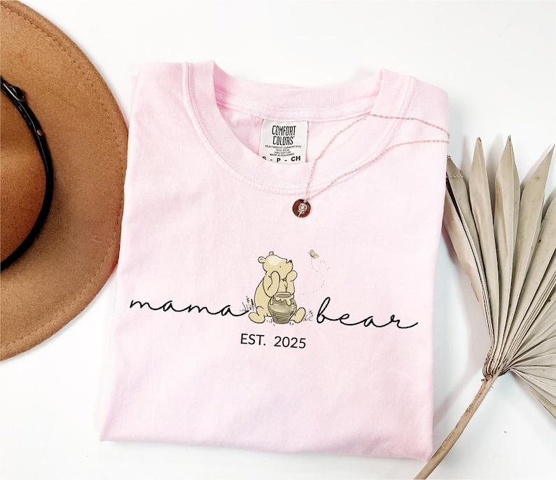 Personalized Mama Bear Sweatshirt/Hoodie With Est Year, Gift For Mom