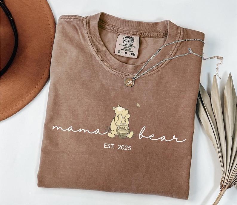 Personalized Mama Bear Sweatshirt/Hoodie With Est Year, Gift For Mom