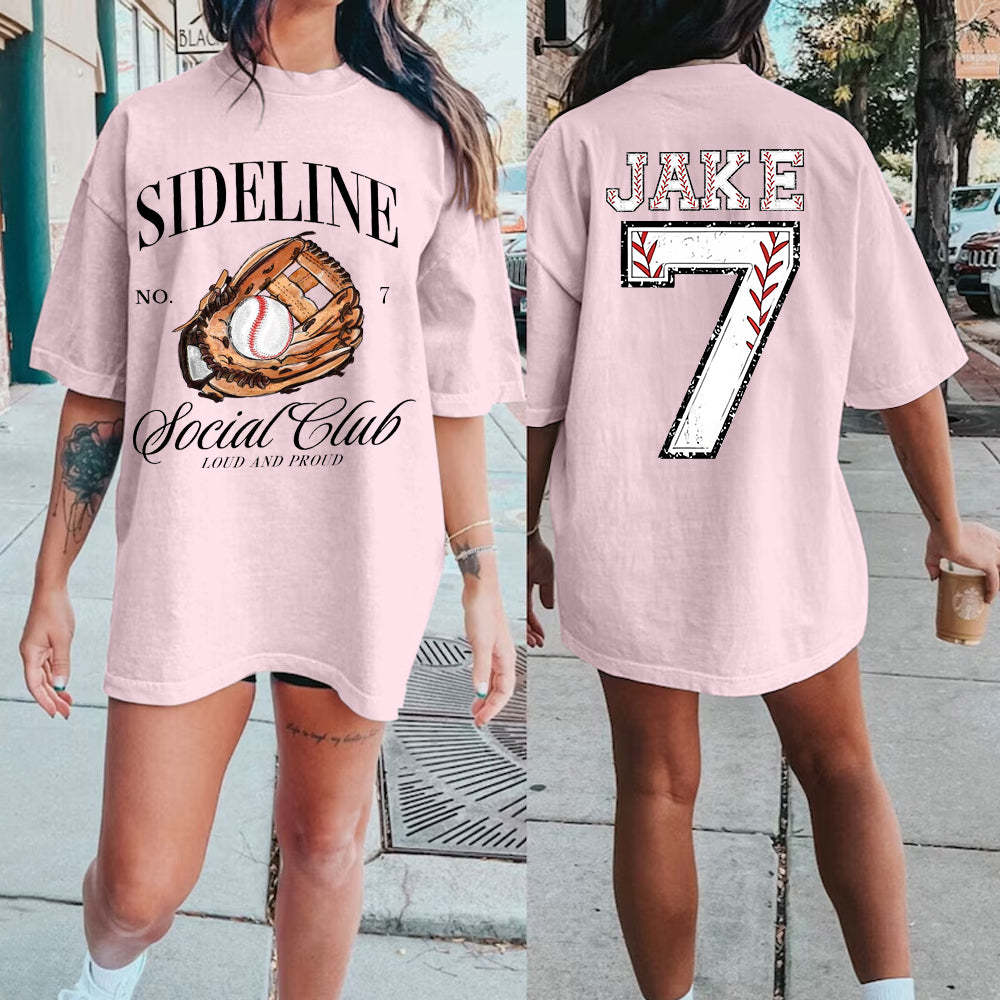 Custom Baseball/Softball/Football/Soccer/HockeyMom Shirt