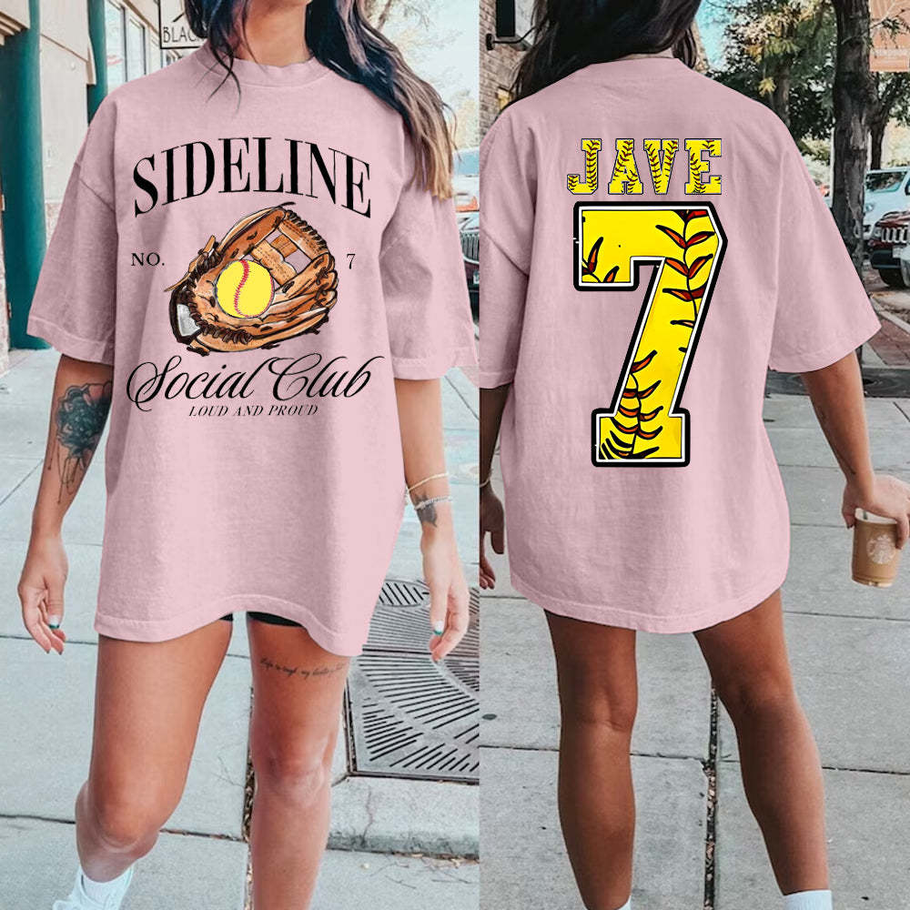 Custom Baseball/Softball/Football/Soccer/HockeyMom Shirt