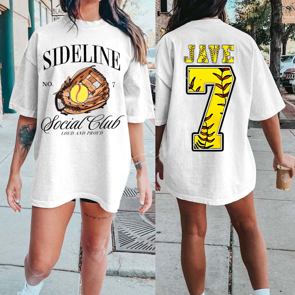 Custom Baseball/Softball/Football/Soccer/HockeyMom Shirt