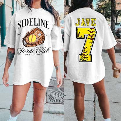 Custom Baseball/Softball/Football/Soccer/HockeyMom Shirt