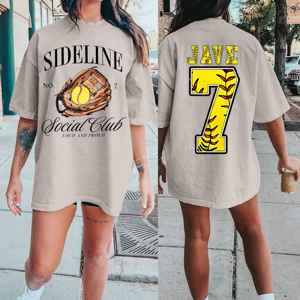 Custom Baseball/Softball/Football/Soccer/HockeyMom Shirt