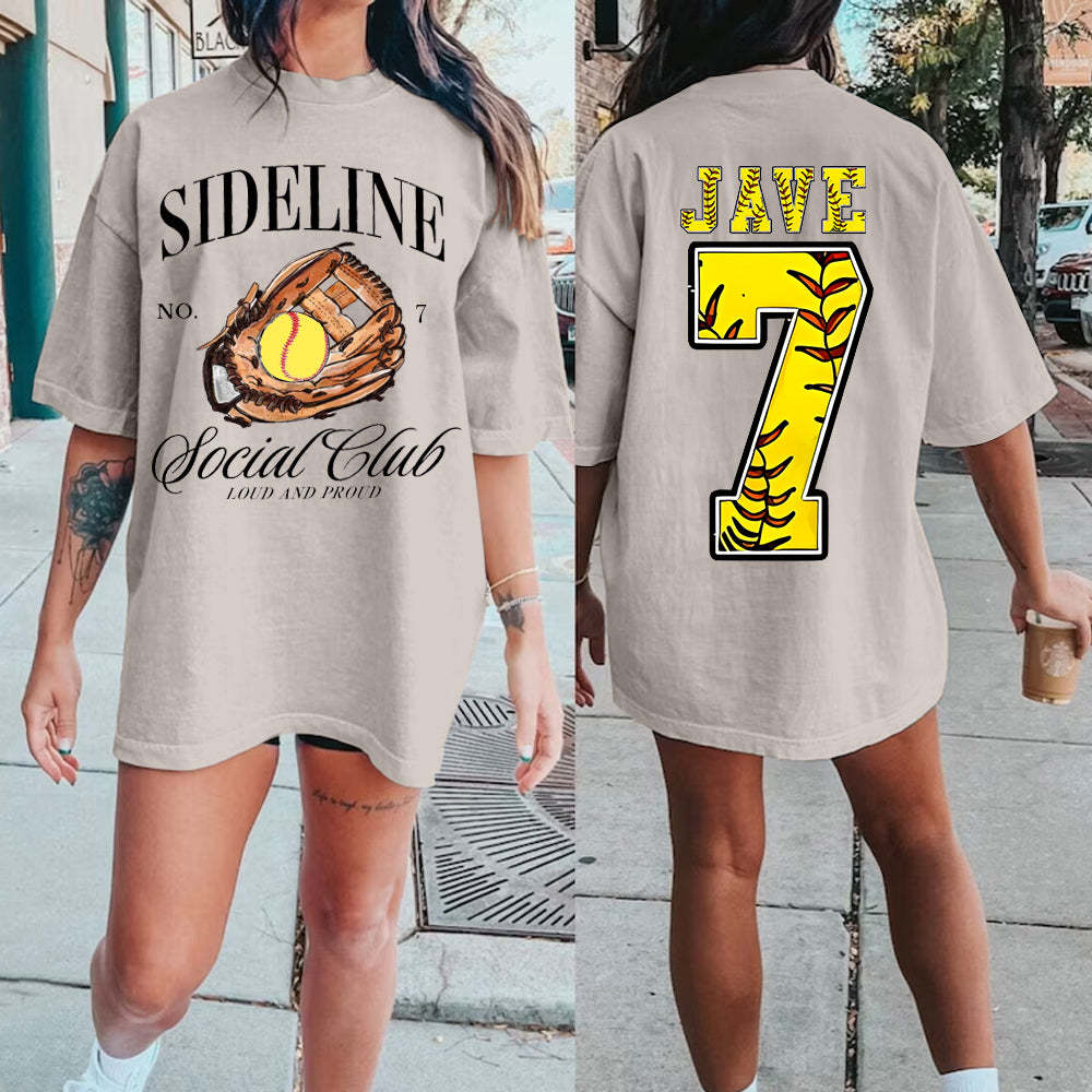 Custom Baseball/Softball/Football/Soccer/HockeyMom Shirt