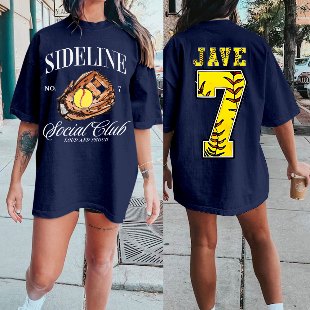 Custom Baseball/Softball/Football/Soccer/HockeyMom Shirt