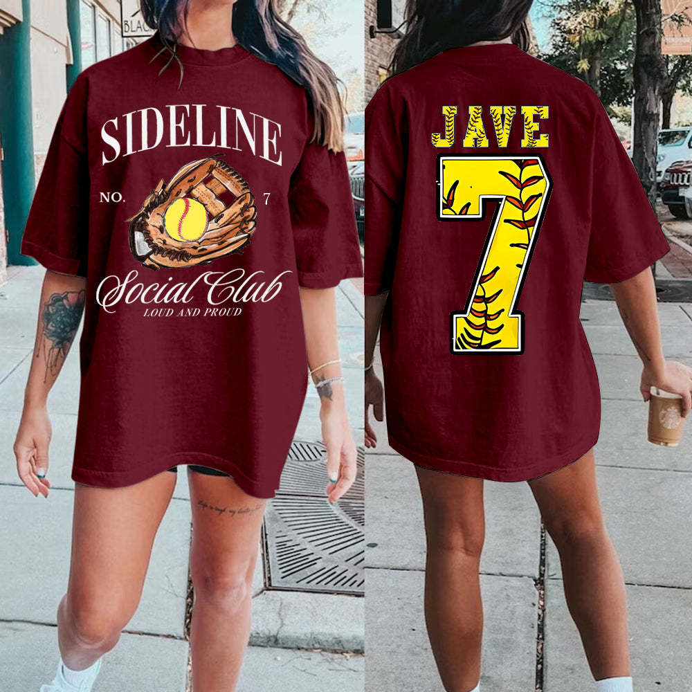 Custom Baseball/Softball/Football/Soccer/HockeyMom Shirt