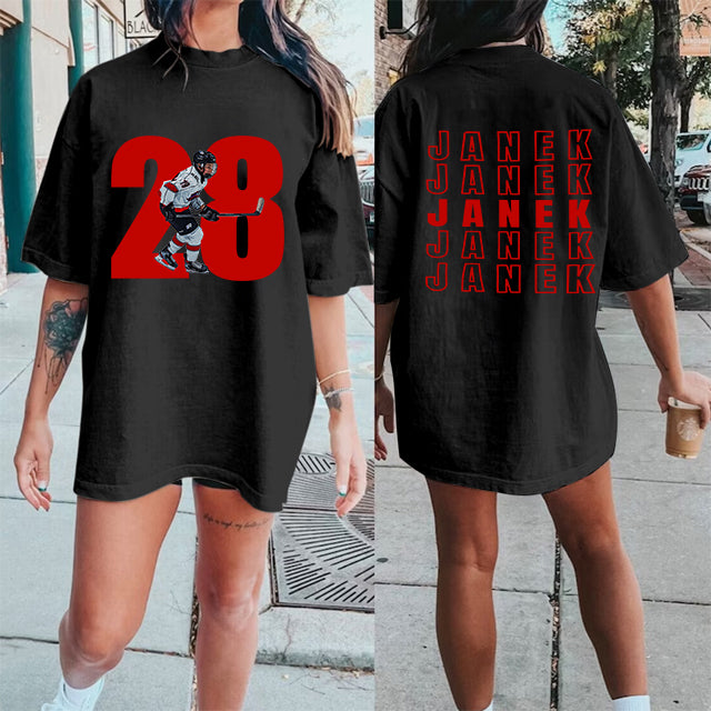 Custom Family Photo Sport T-Shirt/Personalize Cheer Tee