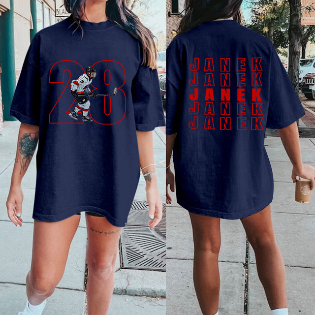 Custom Family Photo Sport T-Shirt/Personalize Cheer Tee