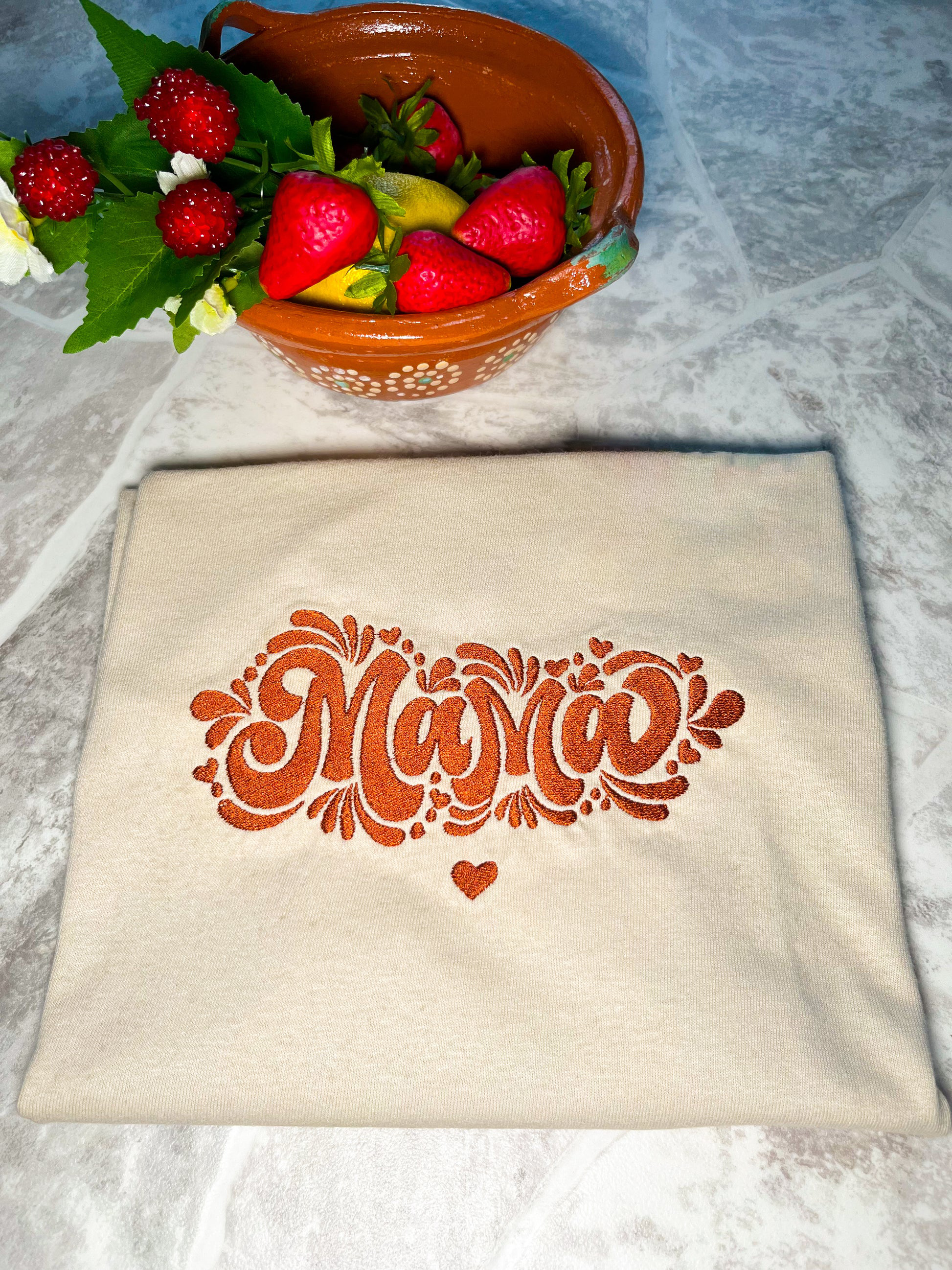 Mama Talavera Embroidered Design