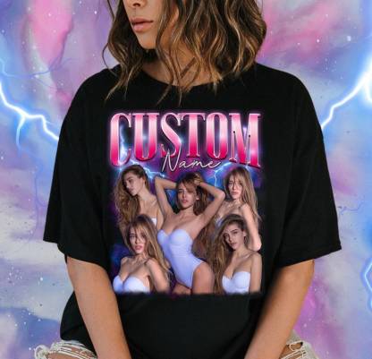 Custom Vintage Style Sexy Photos Shirt-Gift For Boyfriend/Girlfriend