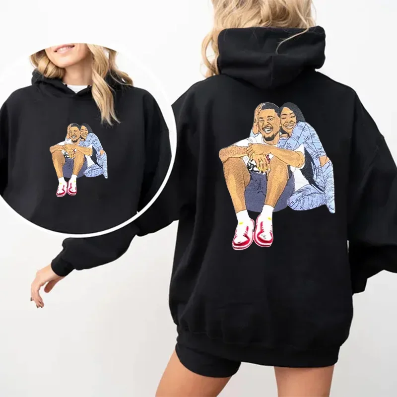 Custom Detailed Embroidered Portrait Sweatshirt & Hoodie 
