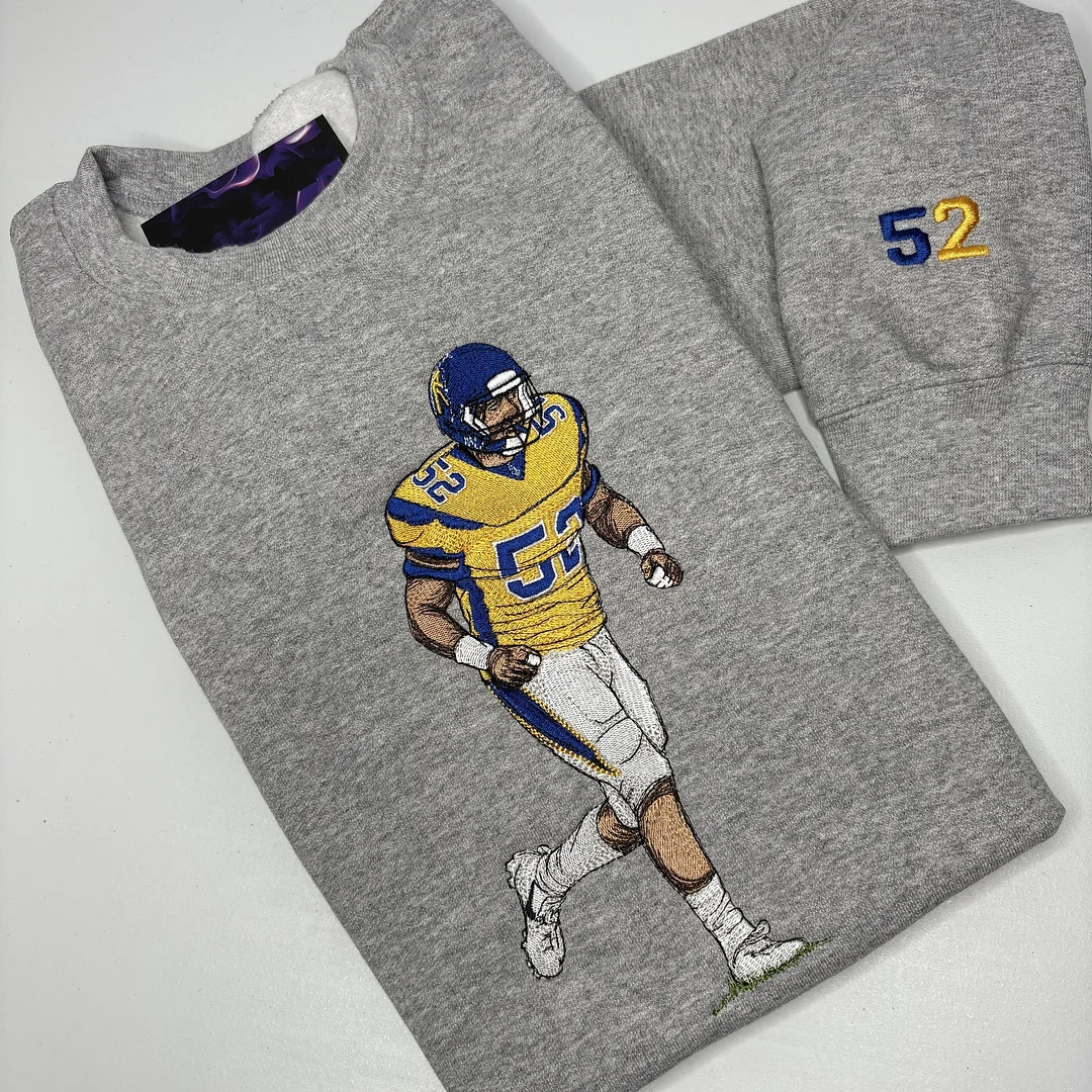 Custom Detailed Embroidered Portrait Sweatshirt & Hoodie 