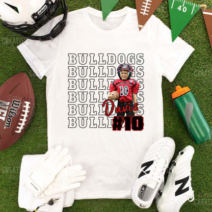 Custom Game Day Sports Personalized Shirt, Custom Photo Football Shirt