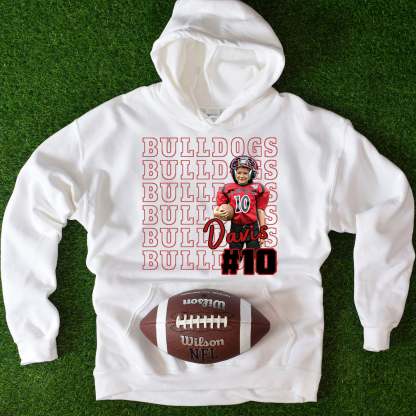 Custom Game Day Sports Personalized Shirt, Custom Photo Football Shirt