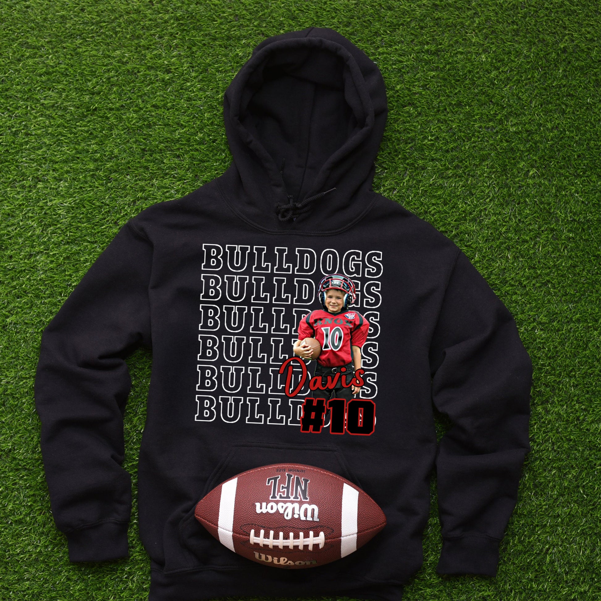 Custom Game Day Sports Personalized Shirt, Custom Photo Football Shirt