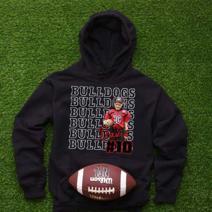 Custom Game Day Sports Personalized Shirt, Custom Photo Football Shirt